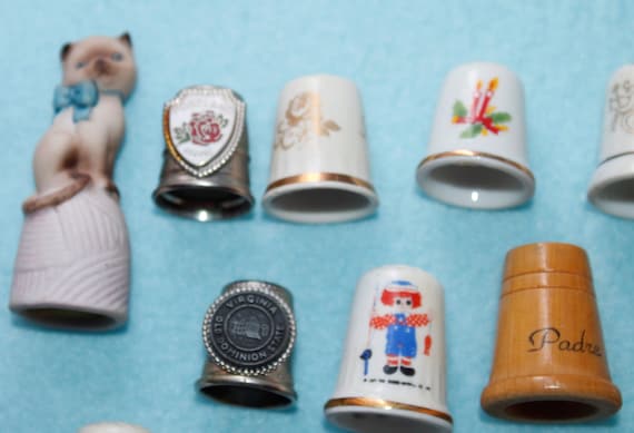 Antiques & Collectibles: Thimbles are affordable, small and easy