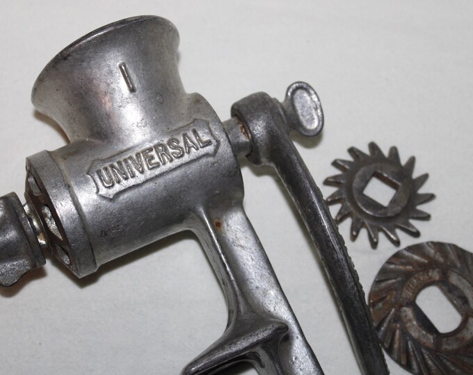 Vintage Universal Meat Grinder Etsy