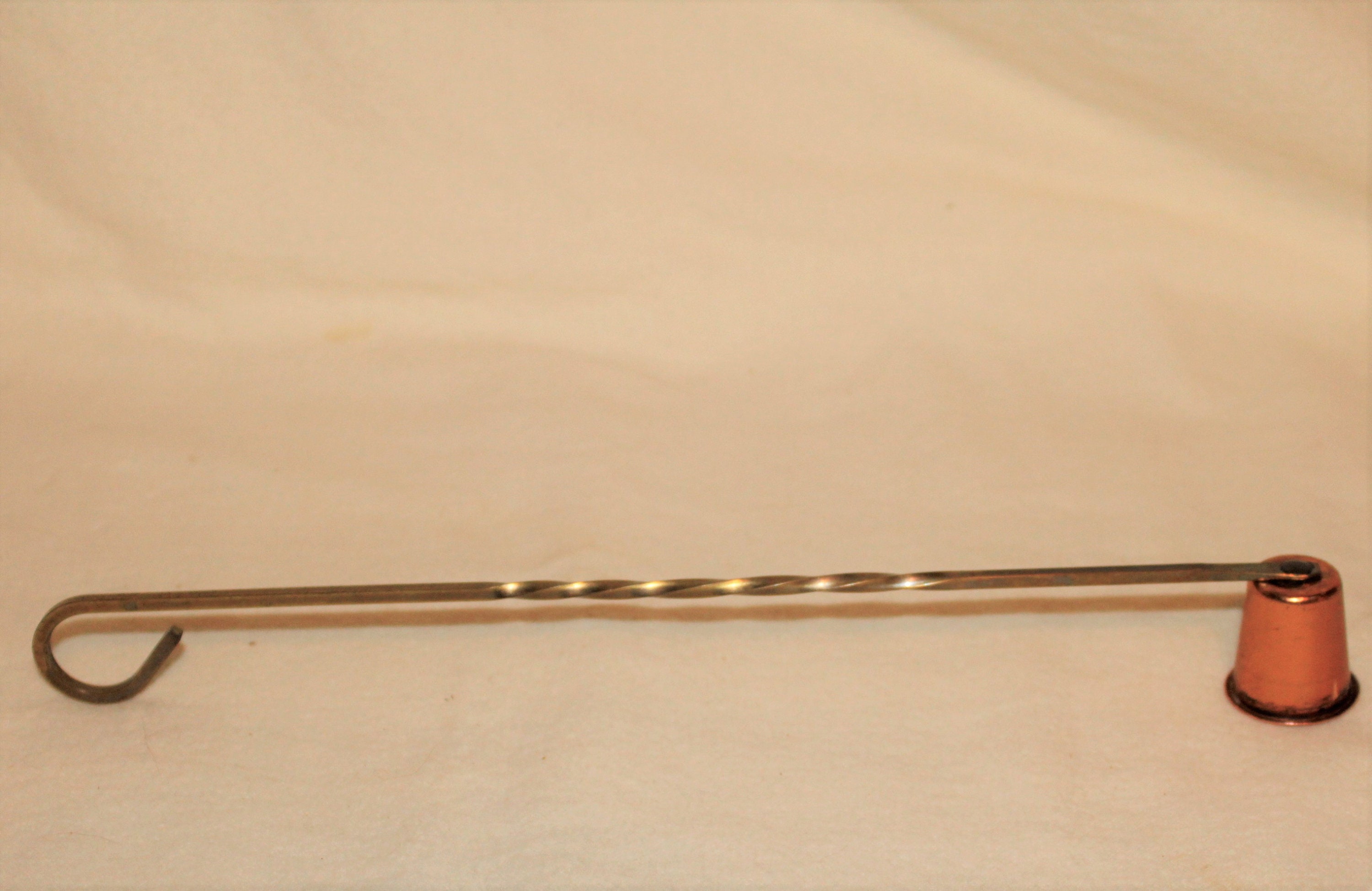 Vintage Copper Candle Snuffer Etsy