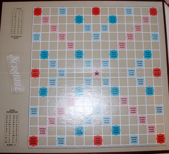 Monopoly Scrabble, Board Game