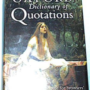 The Oxford Dictionary of Quotations by Knowles, Elizabeth NEW Sealed