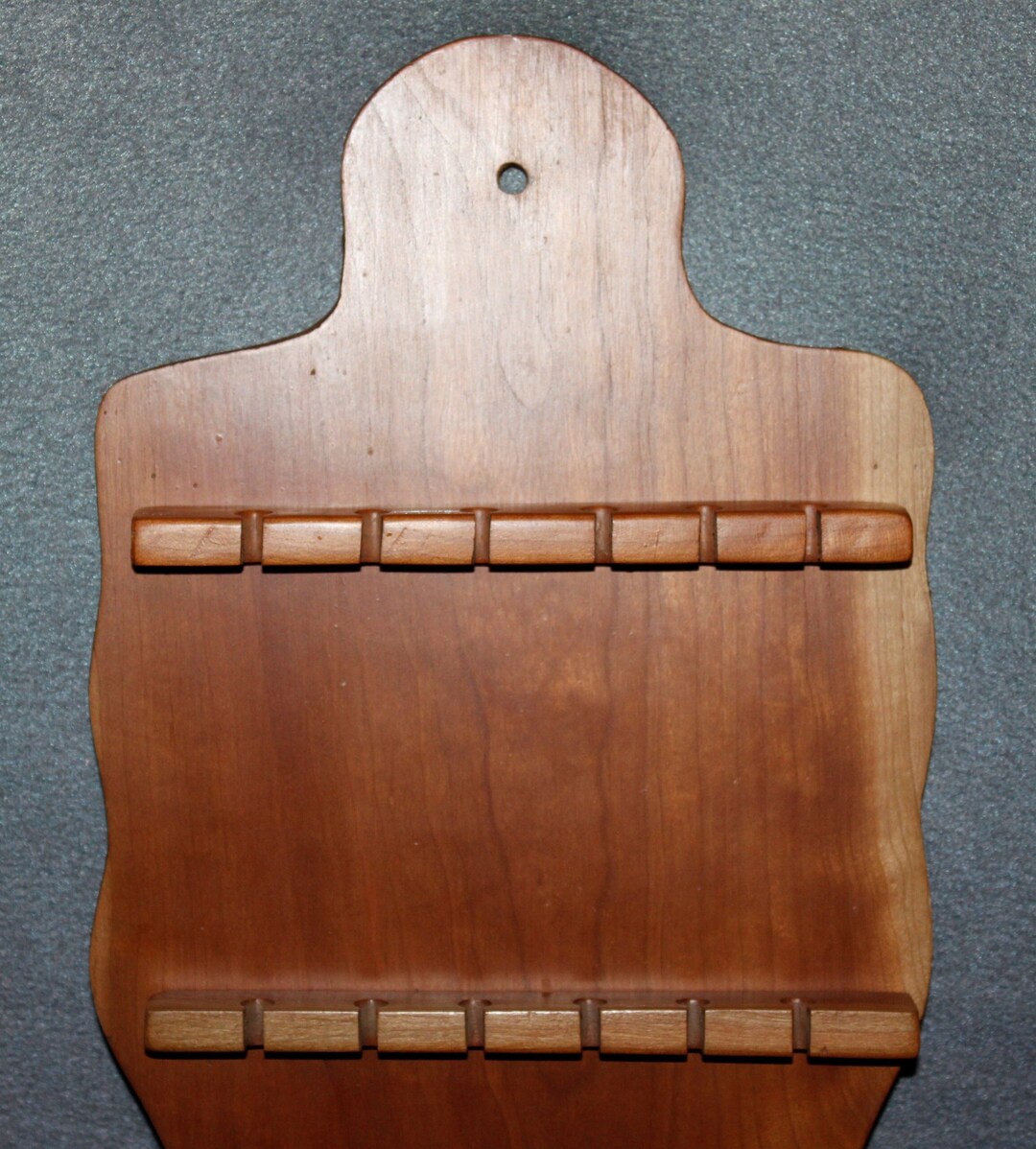 Vintage Wood Spoon Rack Primitive Etsy