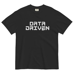 Data Driven Shirt, Retro Data Analyst T-Shirt, Data Scientist Gift, Analytics Nerd Tee, Business Analyst Shirt