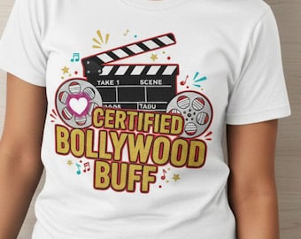 Bollywood  Shirt, Desi Gift, Mens Clothing, Bollywood Shirt, Desi Cinema Lover T Shirt, Gift for Her. Gift for Him,  Bollywood Lover Shirt