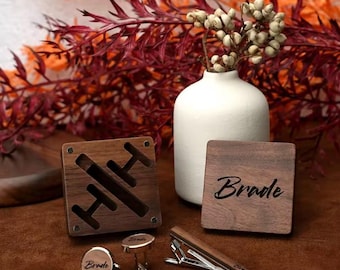 Gemelos personalizados con caja