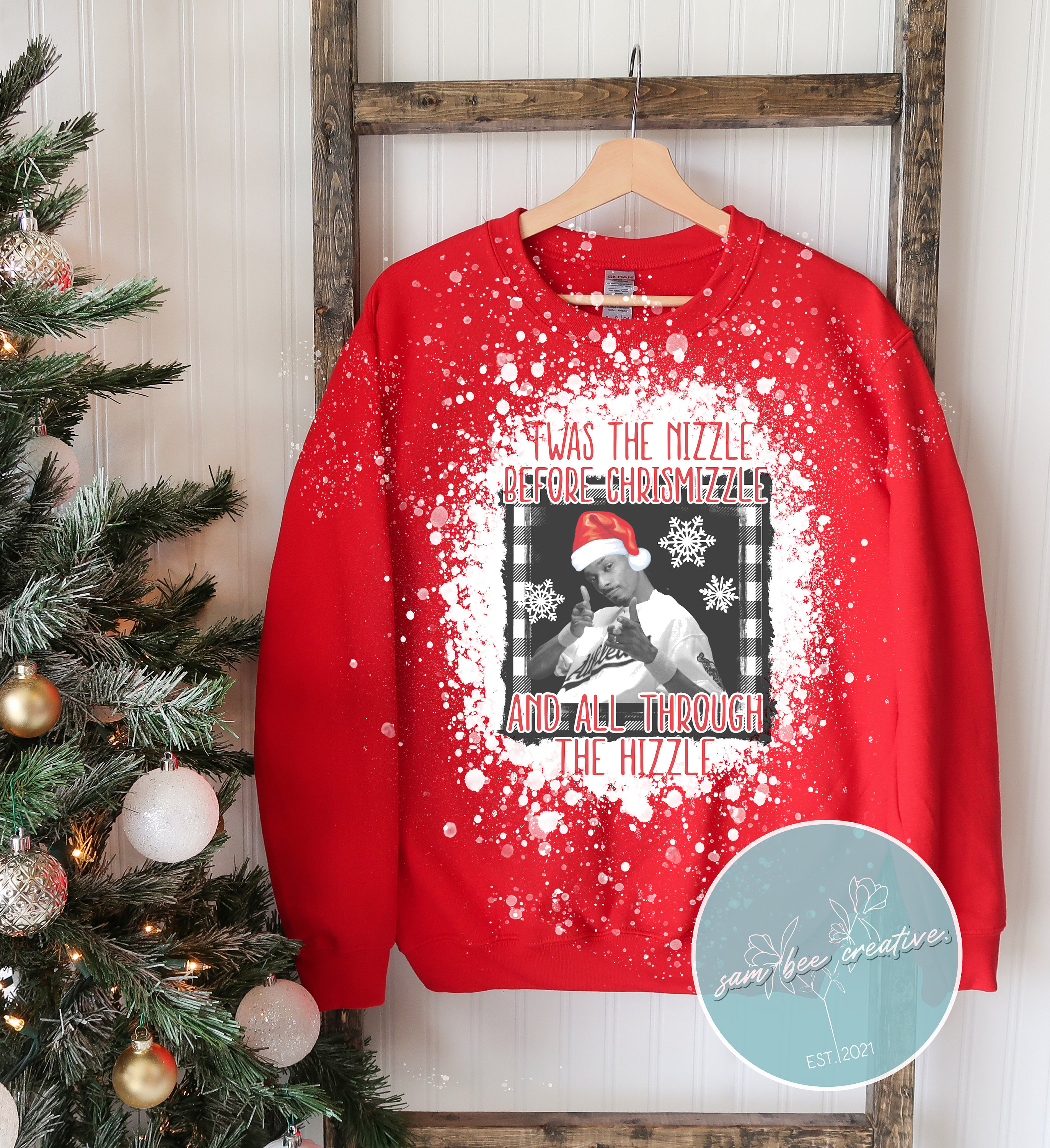 Snoop Dogg Christmas Sweater - Etsy