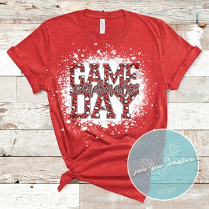 Cardinals Game Day Bleached Graphic T-shirt / Adult Youth 