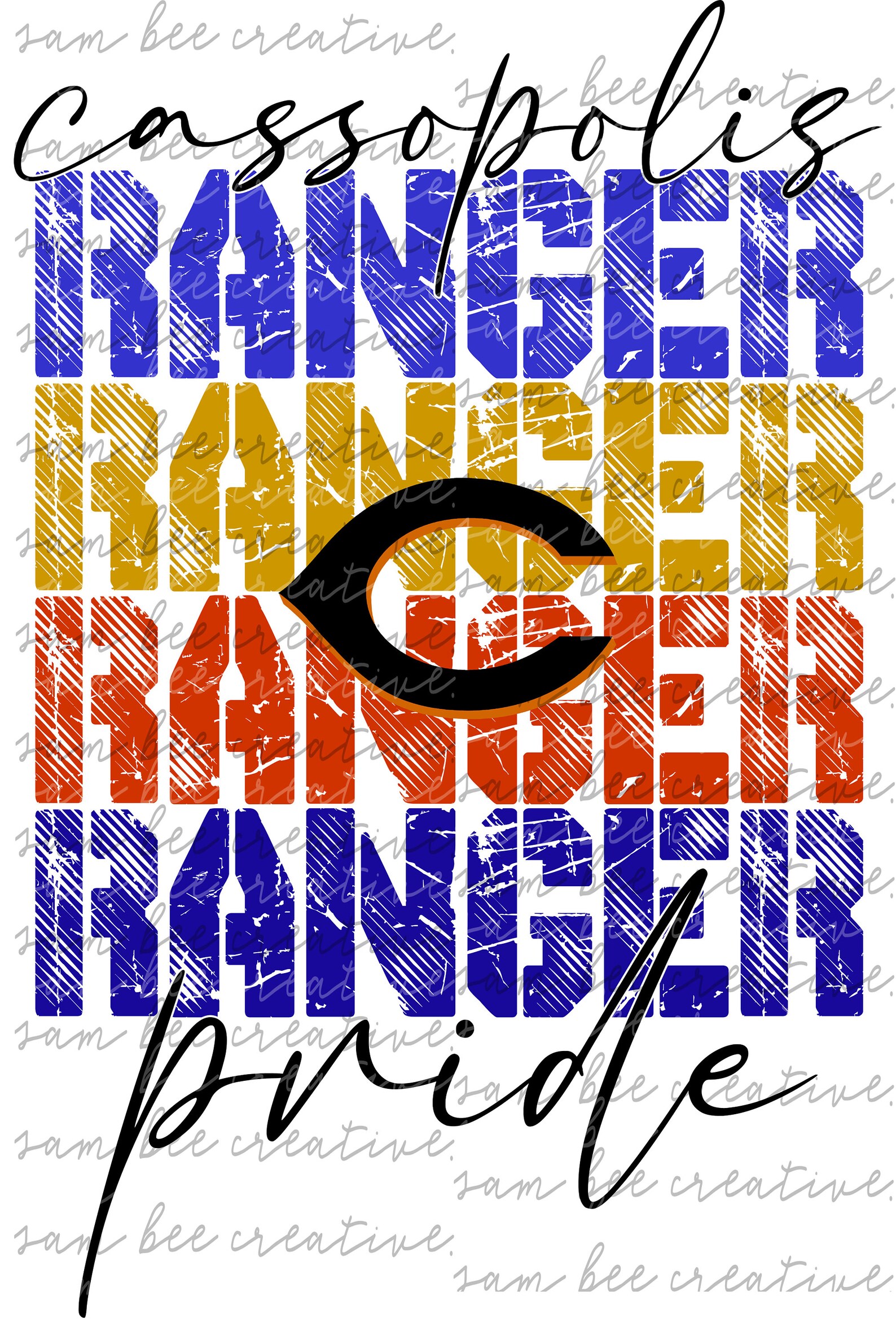 Cassopolis Rangers Digital Designs / Ranger Pride / Ranger Etsy