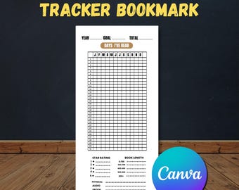 Reading Habit Tracker Bookmark, reading Habit Tracker, personalized Bookmark, progress tracker, digital prints, printable template, pdf