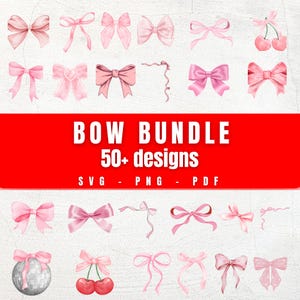 Pacchetto Svg Boho Ribbon, Svg Fiocco Coquette, Svg Nastro, Svg Fiocco Png, Svg Fiocco per Capelli, Svg Papillon, Clipart Fiocco Disegnato a Mano, File Di Taglio Fiocco Png Cricut