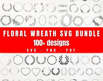 100+ Blumenkranz svg, Kranz svg svg, Kreis svg bündel, Herz Lorbeerkranz svg, Hochzeitskranz svg, Kranz Monogramm svg Kreisrahmen