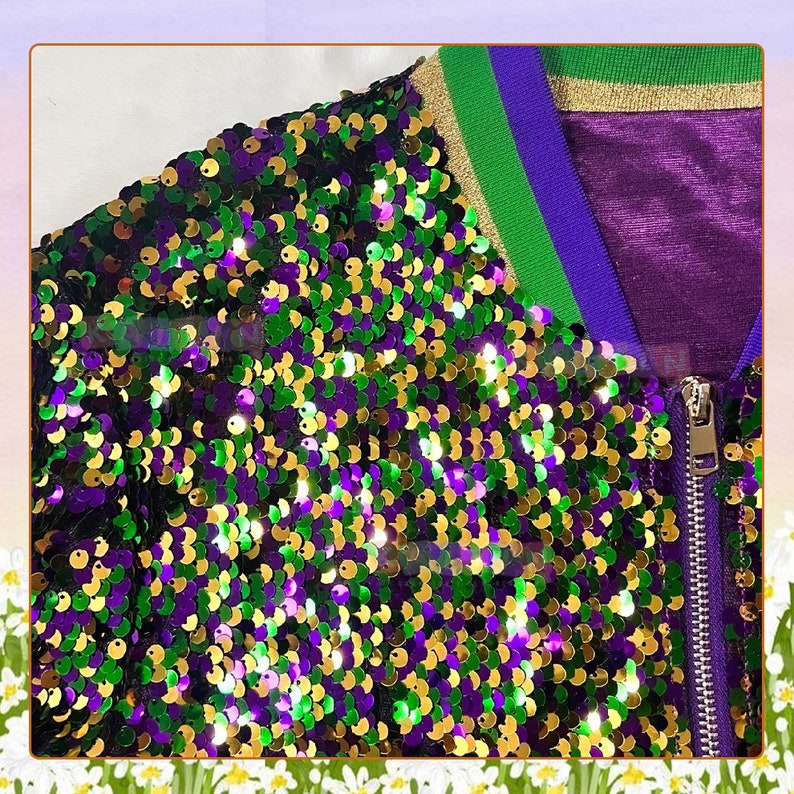 mardi gras sequin jacket kids