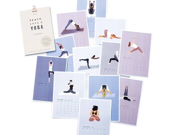 SALE! 2018 Yoga Desk Calendar