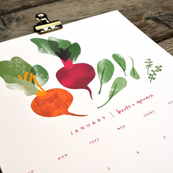 SALE - DUETS - 2012 market / garden calendar