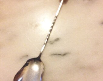 Midcentury Bar Tool Twisted Spoon Cocktail