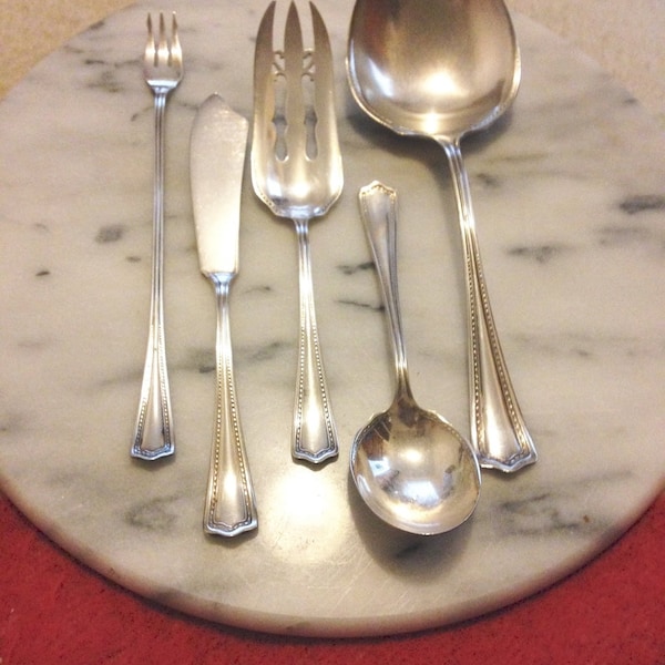 Antique Sterling Silver Serving Pieces Etsy