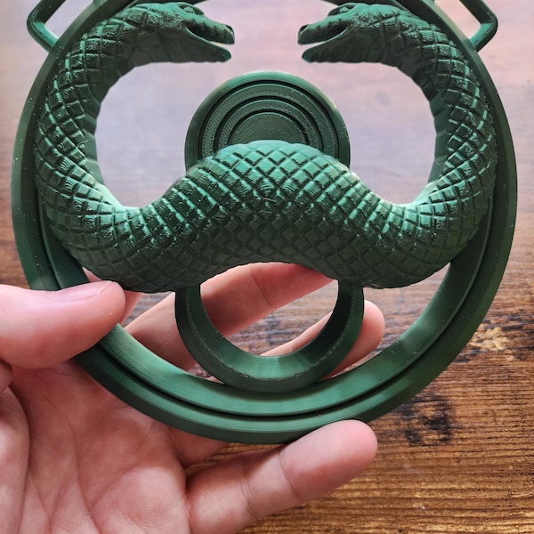 Arte de parede com medalhão de Thulsa Doom, de Conan, o Bárbaro