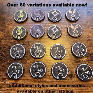 Pick Your Own Magic the Gathering Simple Spinning Counters and Tokens