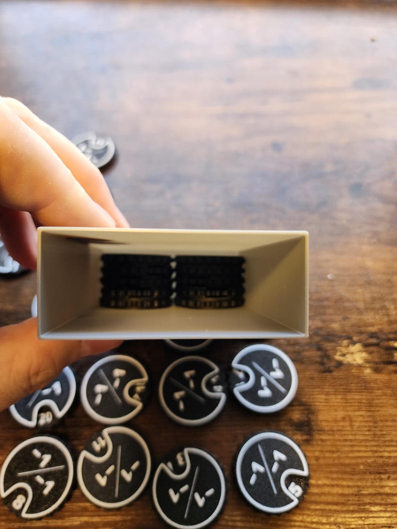 Magic the Gathering Simple Spinning Counter and Token Container - Etsy