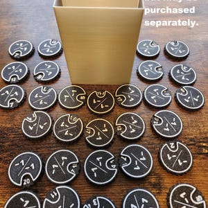 Magic the Gathering Simple Spinning Counter and Token Container