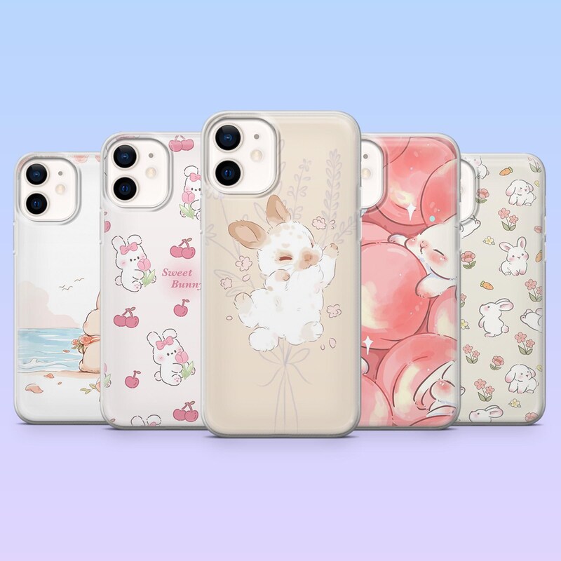 Rabbit Phone Case - Etsy