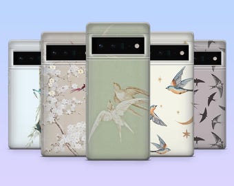 Wildlife Phone Case Nature Bird Cover for Google Pixel 10, 10Pro, 9, 9Pro, 8A, 8, 7A, 6A, Samsung S25, S24Fe, S23, A16, iPhone 16, 15