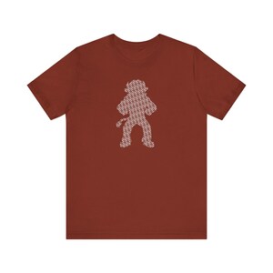 Indiana Hoosiers Hoosier the Bison I Win Google Me Pattern Shirt IU Football Tee | Bella and Canvas