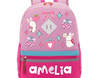 Personalized Kids Backpack custom name toddler back to school bag