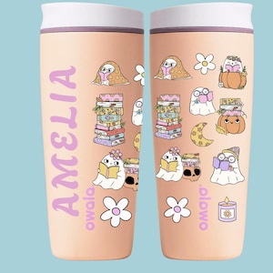 Personalisierte Owala Smoothsip Slider 20 Unzen Flasche angepasst niedlichen Owala Reisebecher Owala bedrucktes Bechergeschenk für Frauen
