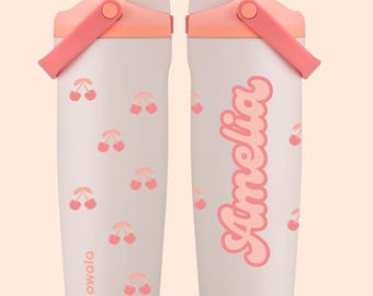 Personalized Owala FreeSip 40oz Water Bottle: Custom Name Design