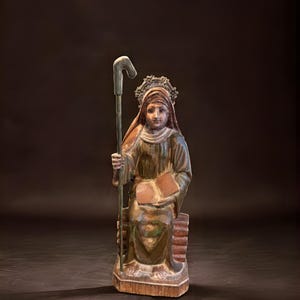 Santa Ana Wooden Figurine