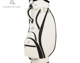 Handmade Leather Golf Bag: Personalized Gift for Men