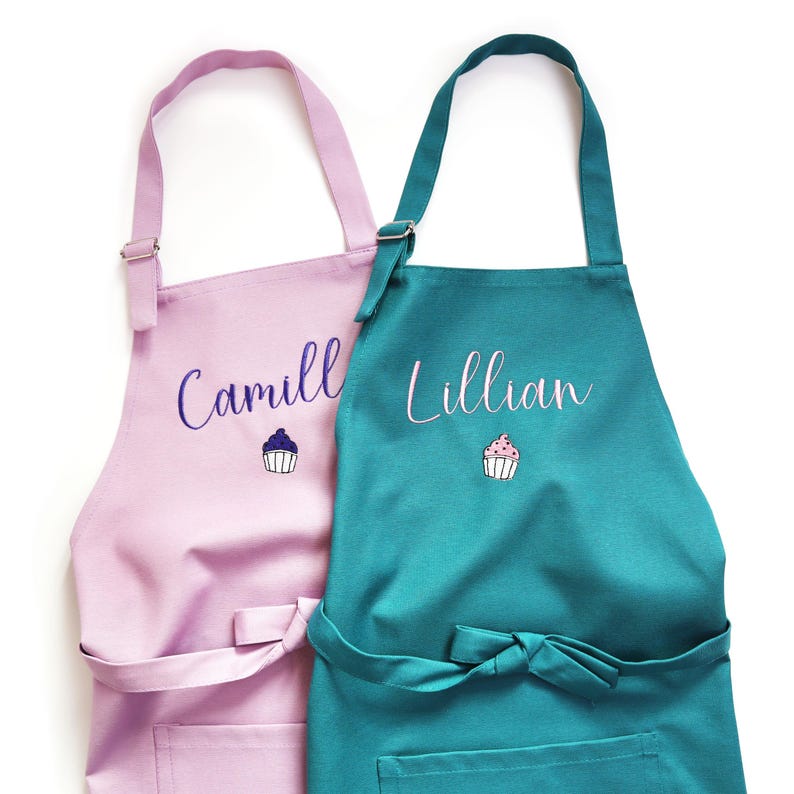 Kids Chef Apron Kids Cooking Apron With Pocket - Cute Chef Apron For Boys & Girls, Waterproof Art & Baking Apron Art Apron With Pocket