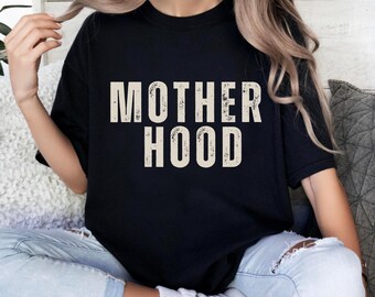 Cool Mom Club, Mother Hood Shirt, Comfort Colors, Trendy Mama Tshirt, Mom Life Tee, Oversized Graphic Mom T-shirt, Motherhood T Shirt,