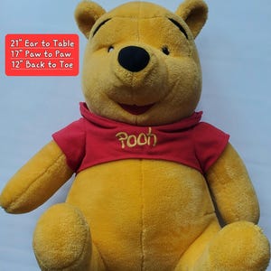 Large 21&quot; Winnie-the-Pooh Soft Plush - Stuffed Animal Toy