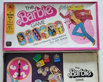 Vintage BARBIE Board Game - The Barbie Game