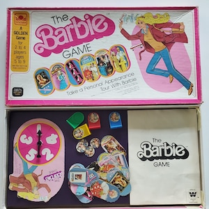 Vintage 80s BARBIE Board Game - The Barbie Game