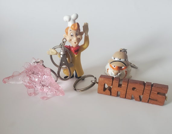 NEW ITEMS ADDED - 1980s 1990s Key Chains - Backpa… - image 4