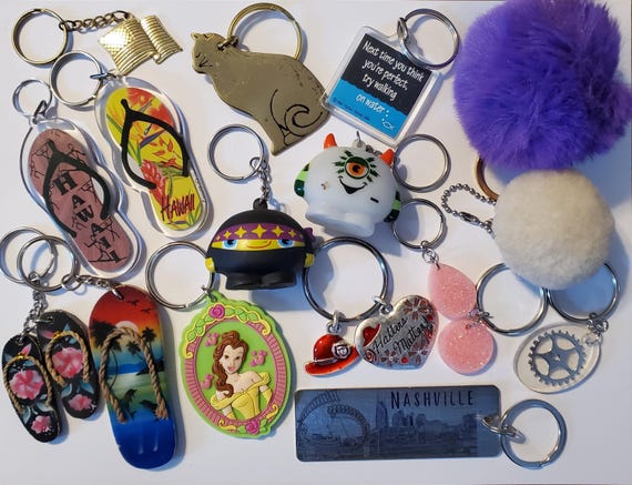 NEW ITEMS ADDED - 1980s 1990s Key Chains - Backpa… - image 8