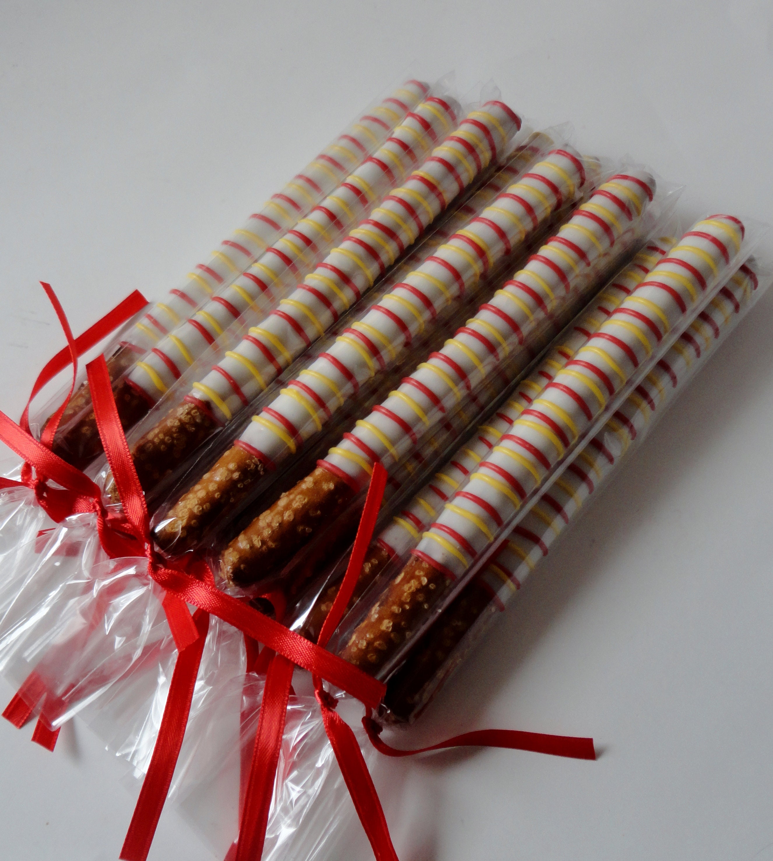 2 DOZEN Chocolate Covered Pretzel Rods Wedding Baby Shower Etsy