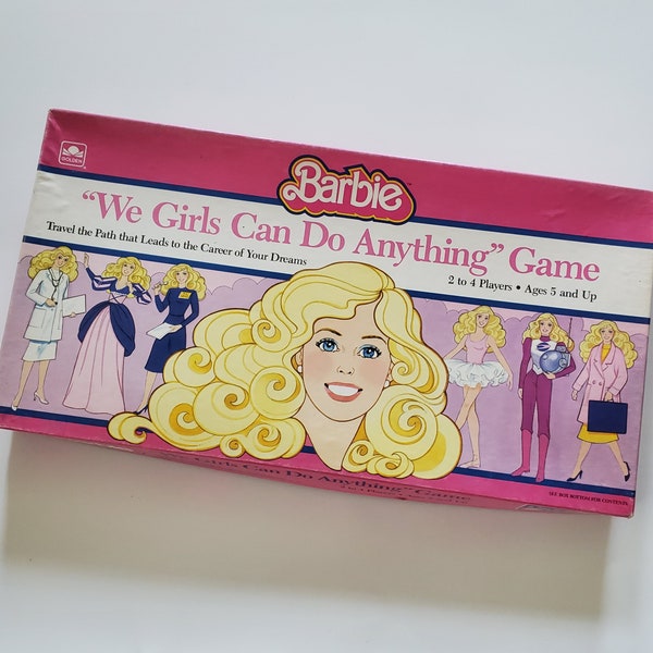 Vintage Barbie Board Game - Etsy