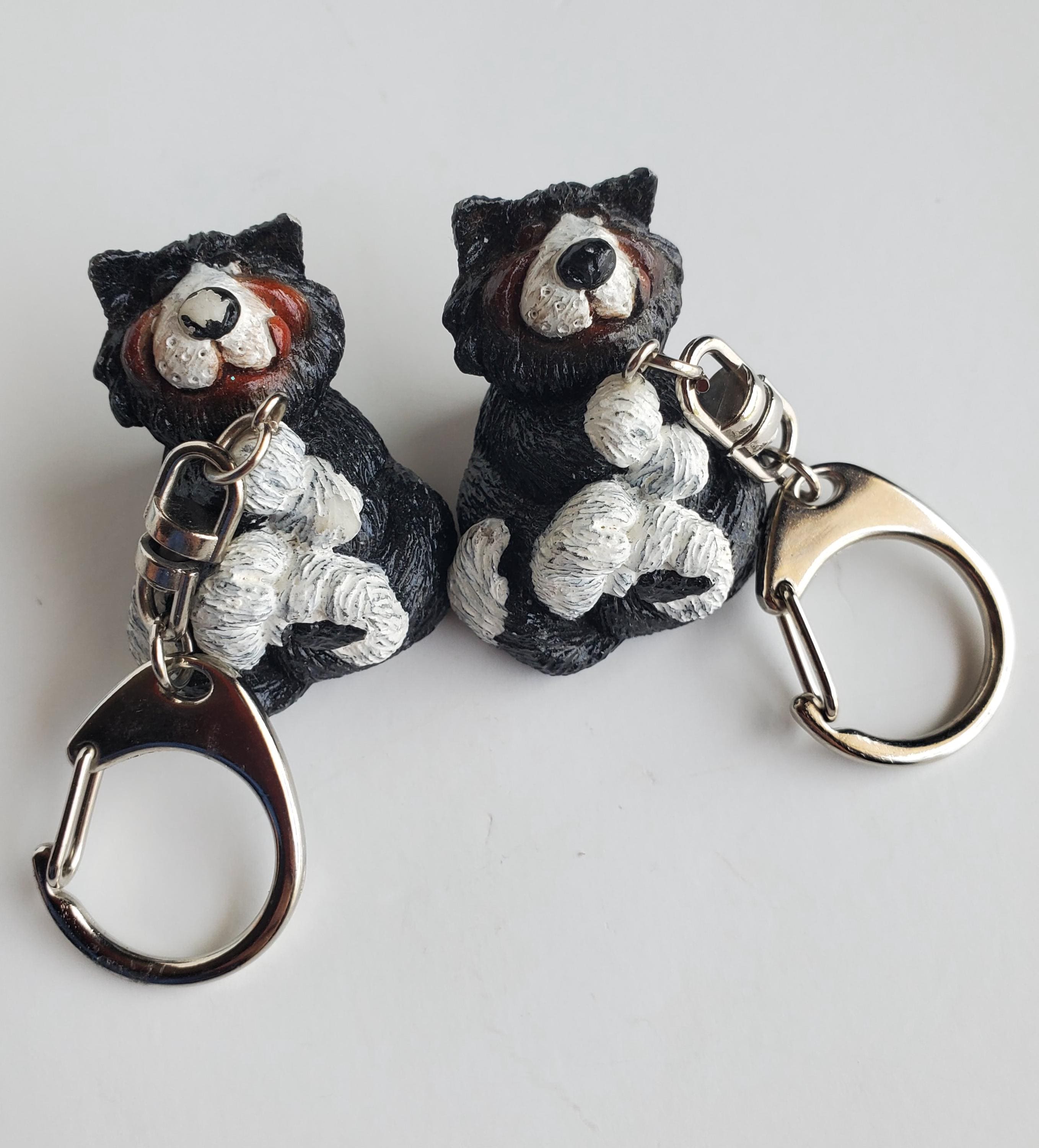 Vintage 1980s 90s 2000s Novelty Key Chain - Retro Backpack