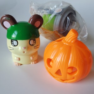 Jouets vintage pour enfants d'Halloween Halloween rétro, jouets de repas BK McDs, des bonbons ou un sortilège, décorations de gâteau, fournitures créatives image 3