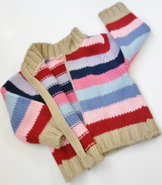 Vintage Striped OLD NAVY Kids Long Sleeve UNISEX Z