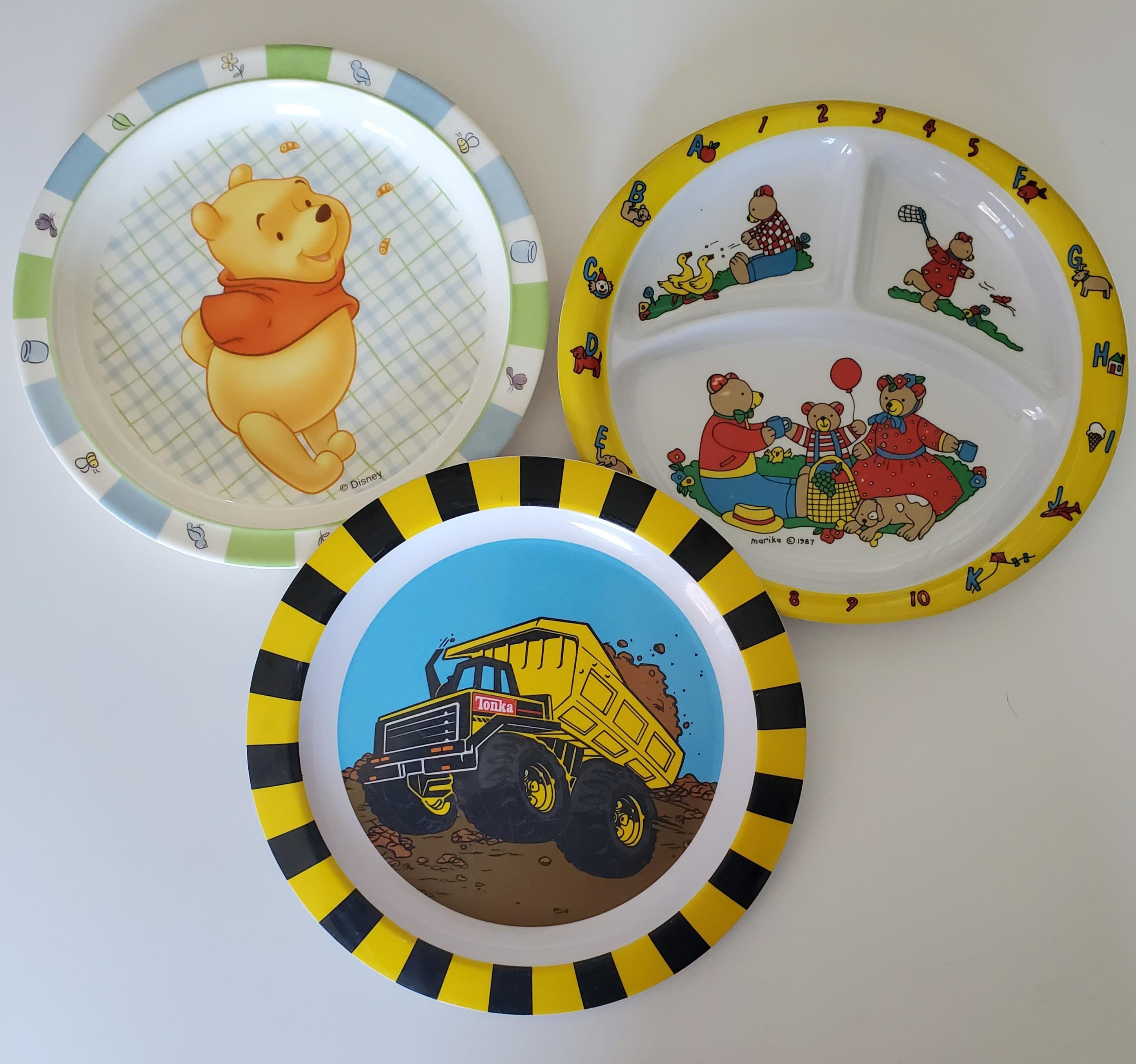 Winnie the Pooh Melamine Plate - Etsy