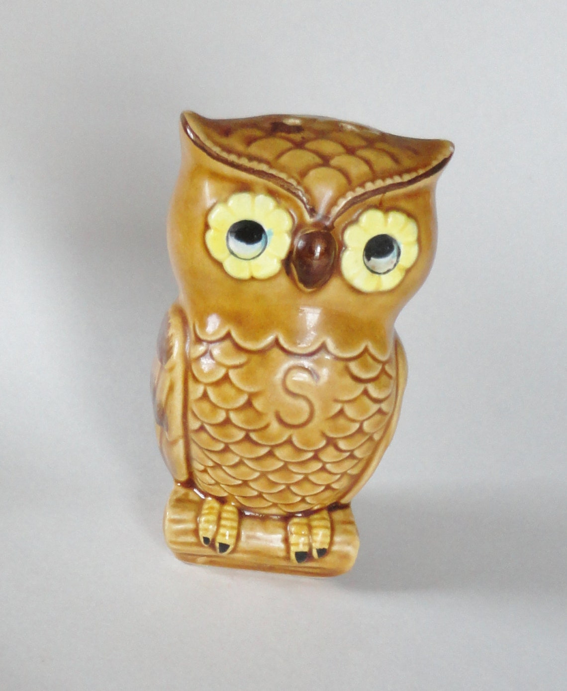 Decoración de estante de búho vintage cocina mod retro | Etsy