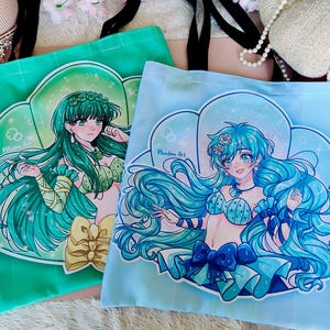 Tragetasche Hanon und Rina / Pichi Nick /Meerjungfrau Melodie/ Anime Manga / Bolso