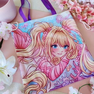 Totebag Luchia  / Magical girl / Bolso /  Mermaid melody /Pichi pichi pich