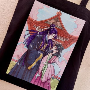Totebag Boticaria/ Anime - Manga / Bolso /Diarios de la boticaria/ Maomao y Jinshi