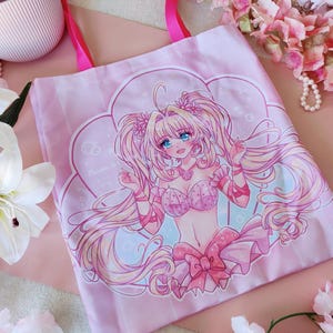Totebag Luchia Nanami / Magical girl / Bolso /  Mermaid melody /Pichi pichi pich